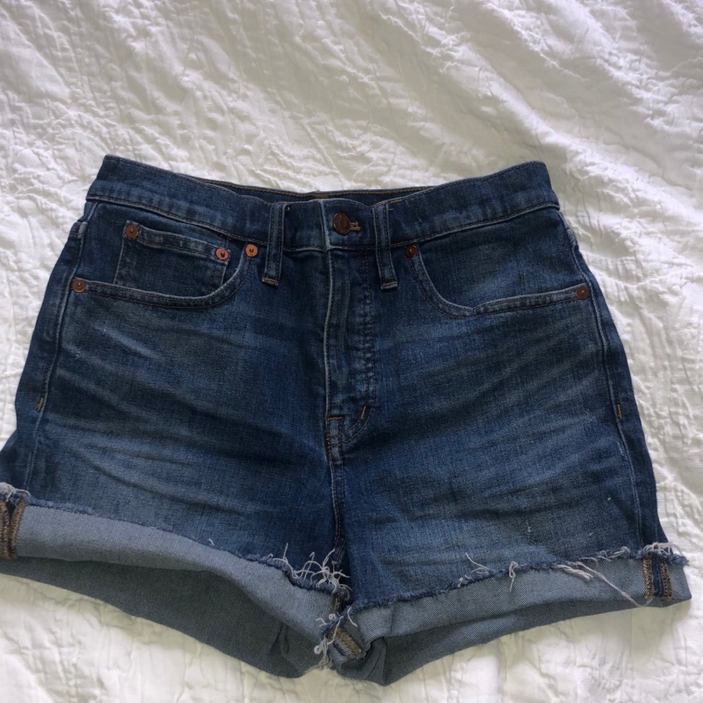 Madewell High-Rise Denim Shorts